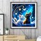 Cat Diamond Art, DIY Cats Full Round Drill Diamond Painting Kits Diamond Art Starry Night Diamond Painting Kits for Adults Diamond Crafts for Home Wall Decor Gifts 14X14IN
